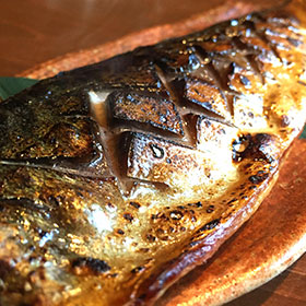 さばの塩焼き定食 -Grilled mackerel set-